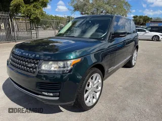 2014 Land Rover Range Rover Supercharged with VIN SALGS2TF9EA174325, listed as a Copart auction lot 44656805 with 105,462 mi miles and Non Repairable. Bid and sale history available at DreamBid. Image 1.
