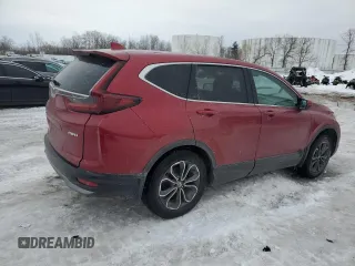 2021 Honda CR-V EX with VIN 2HKRW2H58MH619889, listed as a Copart auction lot 46990635 with 100,828 mi miles and Salvage Title. Bid and sale history available at carsss.com. Image 3.
