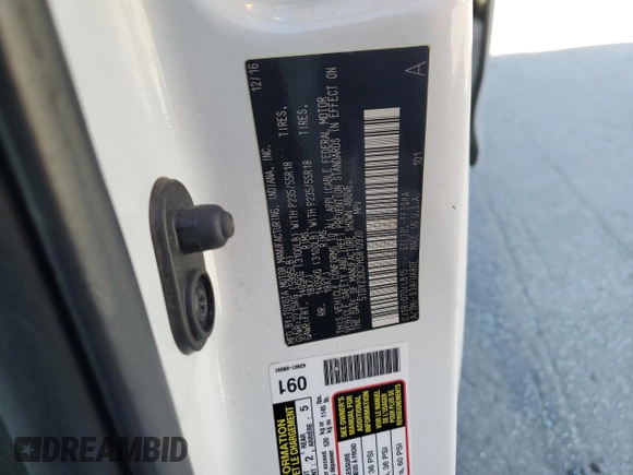 2017 Toyota Sienna XLE Auto Access Seat with VIN 5TDYZ3DC7HS810930, listed as a Copart auction lot 51924515 with 184,345 mi miles and Salvage title. Bid and sale history available at DreamBid. Image 14.