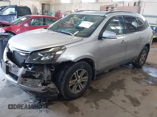 2015 Chevrolet Traverse LT with VIN 1GNKVHKD3FJ126405, listed as a IAAI auction lot 41597600 with 188,558 mi miles and . Bid and sale history available at DreamBid. Image 2.