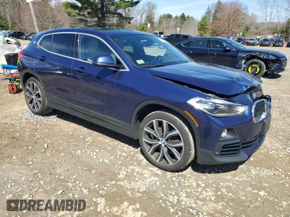 2018 BMW X2 xDrive28i with VIN WBXYJ5C32JEF71888, listed as a Copart auction lot 51972125 with 83,628 mi miles and Salvage Title. Bid and sale history available at carsss.com. Image 4.