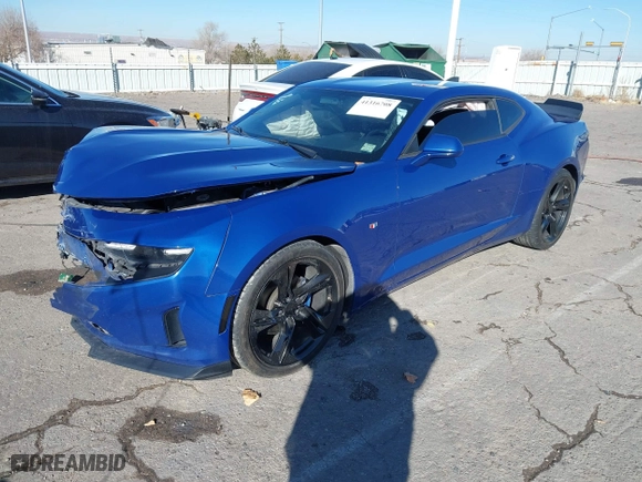 2019 Chevrolet Camaro 1LT with VIN 1G1FB1RX4K0124889, listed as a IAAI auction lot 41316708 with 96,851 mi miles. Bid and sale history available at carsss.com. Image 17.