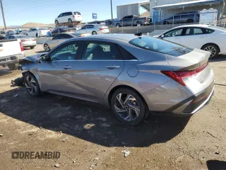 2024 Hyundai Elantra Limited with VIN KMHLP4DG7RU741495, listed as a Copart auction lot 48252005 with 15,049 mi miles and Salvage Title. Bid and sale history available at DreamBid. Image 2.