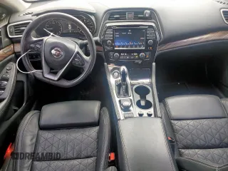 2017 Nissan Maxima S with VIN 1N4AA6AP8HC402865, listed as a Copart auction lot 55953805 with 93,760 mi miles and Salvage title. Bid and sale history available at DreamBid. Image 8.