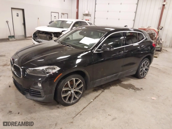 2020 BMW X2 xDrive28i with VIN WBXYJ1C07L5R28321, listed as a IAAI auction lot 41409807 with 41,296 mi miles. Bid and sale history available at carsss.com. Image 18.