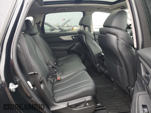 2024 Acura MDX with VIN 5J8YE1H33RL015856, listed as a Copart auction lot 46580485 with 25,541 mi miles and Salvage title. Bid and sale history available at DreamBid. Image 10.