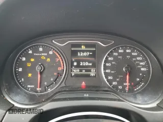 2020 Audi A3 with VIN WAUCUGFF4LA097155, listed as a Copart auction lot 56117554 with 74,100 mi miles and Salvage title. Bid and sale history available at DreamBid. Image 9.