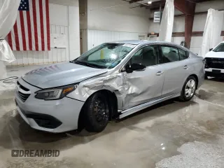2021 Subaru Legacy with VIN 4S3BWAA69M3020574, listed as a Copart auction lot 60711215 with 40,917 mi miles and Salvage title. Bid and sale history available at DreamBid. Image 1.