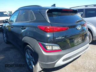 2023 Hyundai Kona SEL with VIN KM8K62AB9PU044628, listed as a IAAI auction lot 41827495 with 20,439 mi miles and . Bid and sale history available at DreamBid. Image 3.