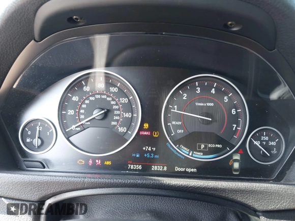 2017 BMW 3 Series 330i with VIN WBA8B9G33HNU57060, listed as a IAAI auction lot 42086418 with 78,356 mi miles and . Bid and sale history available at DreamBid. Image 15.