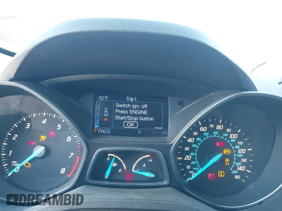 2013 Ford Escape Titanium with VIN 1FMCU0J95DUA97835, listed as a IAAI auction lot 41819940 with 198,536 mi miles. Bid and sale history available at carsss.com. Image 7.