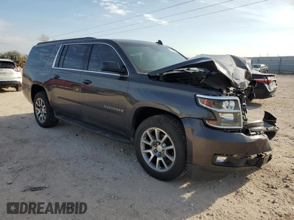 2017 Chevrolet Suburban LT with VIN 1GNSKHKC2HR135066, listed as a Copart auction lot 50545315 with 95,601 mi miles and Salvage Title. Bid and sale history available at carsss.com. Image 4.