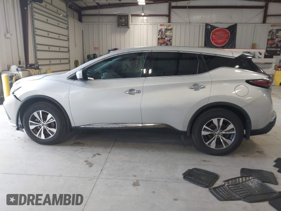 2022 Nissan Murano S with VIN 5N1AZ2AJ7NC122451, listed as a IAAI auction lot 41855540 with 56,944 mi miles and . Bid and sale history available at DreamBid. Image 14.