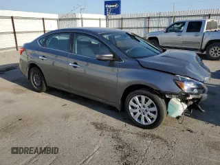 2019 Nissan Sentra S with VIN 3N1AB7AP5KY208616, listed as a Copart auction lot 60317315 with 117,869 mi miles and Salvage title. Bid and sale history available at DreamBid. Image 4.
