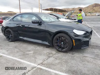 2023 BMW M2 with VIN 3MF13DM02P8D48974, listed as a IAAI auction lot 41471234 with 3,644 mi miles. Bid and sale history available at carsss.com. Image 13.