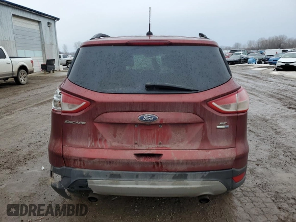 2016 Ford Escape SE with VIN 1FMCU9GX1GUB14029, listed as a Copart auction lot 43129665 with 190,139 mi miles and Clean Title. Bid and sale history available at DreamBid. Image 6.