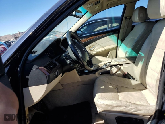 2009 BMW 5 Series 528i with VIN WBANU53579C123110, listed as a Copart auction lot 74227204 with Not Provided miles and Salvage Title. Bid and sale history available at carsss.com. Image 7.