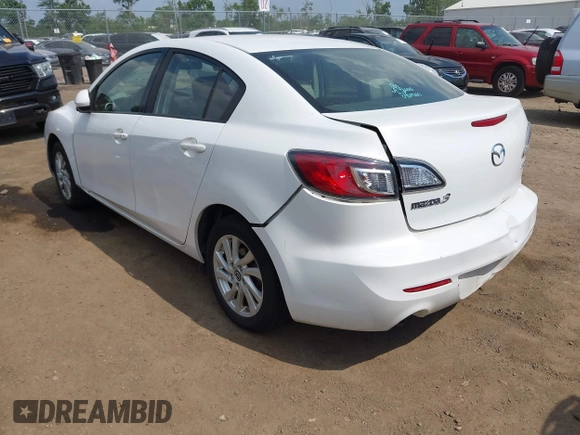 2013 Mazda 3 i Touring with VIN JM1BL1V78D1817695, listed as a IAAI auction lot 42558301 with 190,166 mi miles and . Bid and sale history available at DreamBid. Image 3.