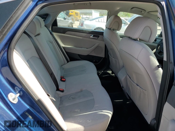 2017 Hyundai Sonata 2.4L with VIN 5NPE24AF3HH507211, listed as a Copart auction lot 51183995 with 107,073 mi miles and Salvage Title. Bid and sale history available at carsss.com. Image 10.