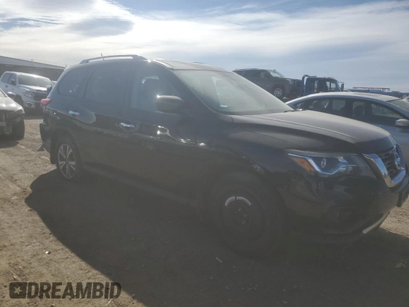 2017 Nissan Pathfinder SV with VIN 5N1DR2MM0HC643292, listed as a Copart auction lot 49462315 with 100,389 mi miles and Clean Title. Bid and sale history available at carsss.com. Image 4.