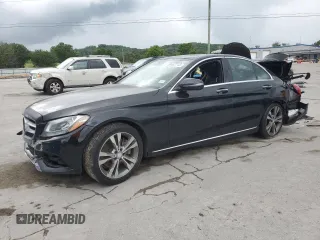 2016 Mercedes-Benz C 300 z VIN WDDWF4JBXGR138415, wystawiony jako Copart lot #58487715 z przebiegiem 110 802 mil mil oraz Szkoda całkowita • Salvage title. Historia ofert i sprzedaży dostępna na DreamBid. Obrazek 1.