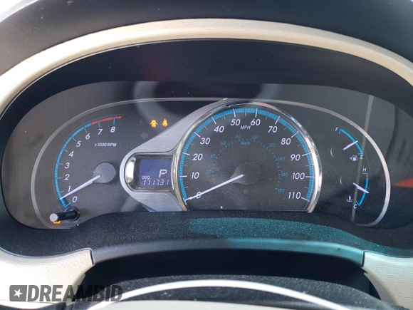 2013 Toyota Sienna XLE AAS with VIN 5TDYK3DC0DS340612, listed as a Copart auction lot 53002985 with 171,731 mi miles and Salvage Title. Bid and sale history available at carsss.com. Image 9.