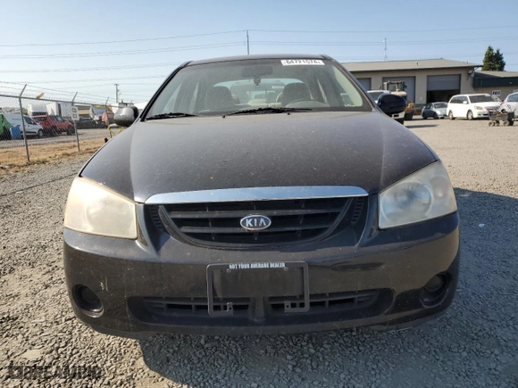 2006 Kia Spectra EX with VIN KNAFE121565254190, listed as a Copart auction lot 64721574 with 208,367 mi miles and Salvage Title. Bid and sale history available at carsss.com. Image 5.