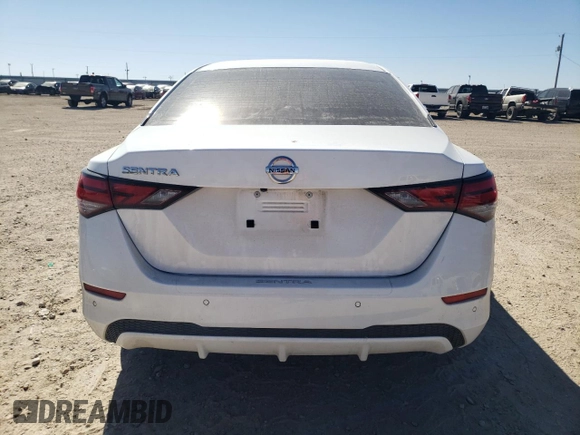 2023 Nissan Sentra S with VIN 3N1AB8BV3PY297029, listed as a Copart auction lot 46858975 with 16,414 mi miles and Salvage Title. Bid and sale history available at DreamBid. Image 6.
