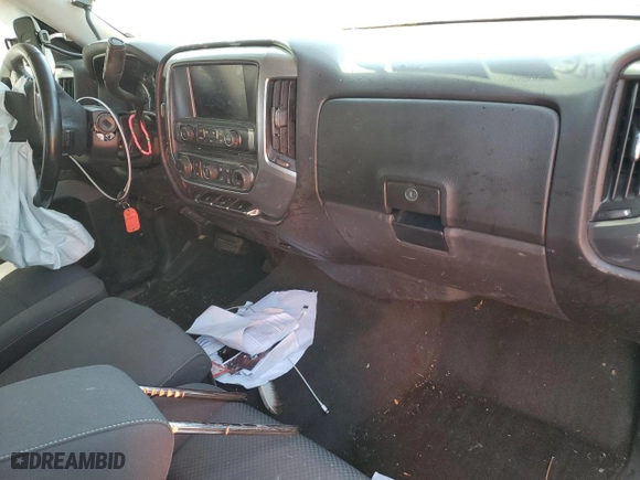 2015 Chevrolet Silverado 1500 LT with VIN 3GCUKRECXFG192387, listed as a Copart auction lot 43978575 with 0 mi miles and Salvage Title. Bid and sale history available at carsss.com. Image 8.