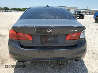 2020 BMW 5 Series 540i with VIN WBAJS1C07LCD57016, listed as a Copart auction lot 56801715 with Not provided miles and Salvage title. Bid and sale history available at DreamBid. Image 6.