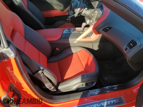 2019 Chevrolet Corvette 2LT with VIN 1G1YD3D73K5121944, listed as a Copart auction lot 78261294 with 3,012 mi miles and Non Repairable. Bid and sale history available at carsss.com. Image 10.