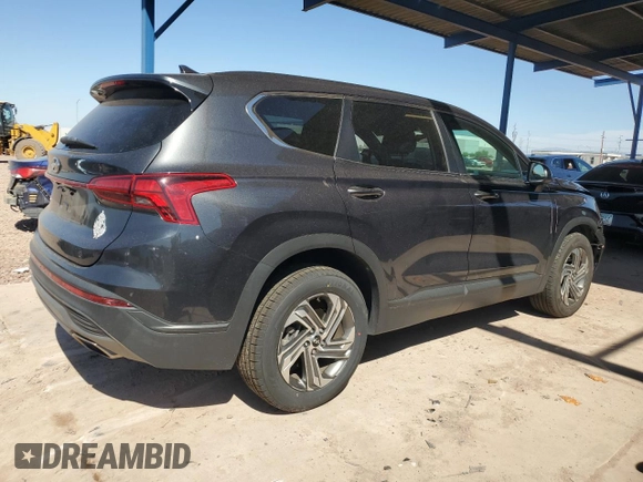 2021 Hyundai Santa Fe SE with VIN 5NMS14AJ1MH325492, listed as a Copart auction lot 52192985 with 51,545 mi miles and Salvage title. Bid and sale history available at DreamBid. Image 3.