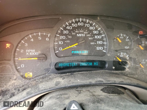 2004 Chevrolet Avalanche Z71 with VIN 3GNEK12T34G181388, listed as a Copart auction lot 78242364 with 205,730 mi miles and Clean Title. Bid and sale history available at carsss.com. Image 9.