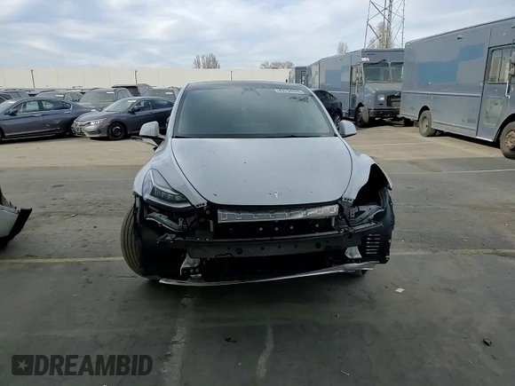 2022 Tesla Model Y Long Range with VIN 7SAYGDEE5NF435702, listed as a Copart auction lot 43754325 with 47,121 mi miles and Salvage Title. Bid and sale history available at carsss.com. Image 10.