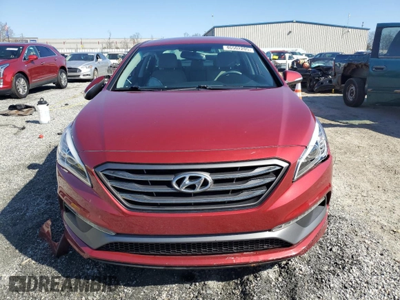 2016 Hyundai Sonata Sport with VIN 5NPE34AF8GH273594, listed as a Copart auction lot 46502205 with 32,719 mi miles and Salvage Title. Bid and sale history available at DreamBid. Image 5.
