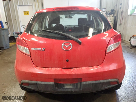 2013 Mazda Mazda2 Sport with VIN JM1DE1KZ5D0153970, listed as a Copart auction lot 46494525 with 98,855 mi miles and Salvage Title. Bid and sale history available at carsss.com. Image 6.