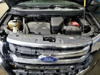 2014 Ford Edge SEL z VIN 2FMDK4JC6EBB37439, wystawiony jako Copart lot #45893485 z przebiegiem 205 209 mil mil oraz Czysty tytuł • Clean title. Historia ofert i sprzedaży dostępna na DreamBid. Obrazek 12.