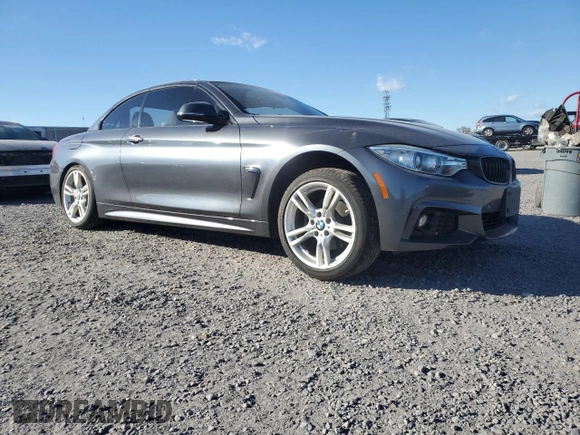 2017 BMW 4 Series 430i xDrive z VIN WBA4U9C35H5H64585, wystawiony jako Copart lot #83144214 z przebiegiem 103 409 mil mil oraz Szkoda całkowita • Salvage title. Historia ofert i sprzedaży dostępna na DreamBid. Obrazek 4.