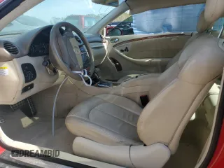 2009 Mercedes-Benz CLK 350 with VIN WDBTJ56H69F263333, listed as a Copart auction lot 66395384 with 138,149 mi miles and Salvage Title. Bid and sale history available at carsss.com. Image 7.