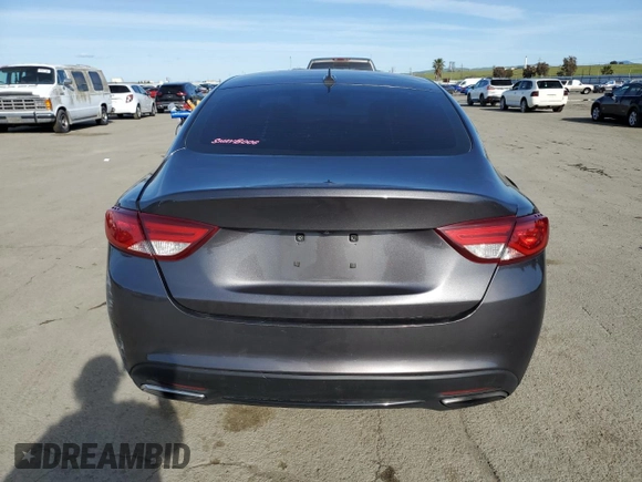 2015 Chrysler 200 S with VIN 1C3CCCBB1FN558153, listed as a Copart auction lot 49737415 with 149,115 mi miles and Salvage Title. Bid and sale history available at carsss.com. Image 6.