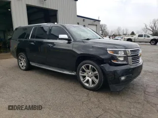 2015 Chevrolet Suburban LTZ with VIN 1GNSCKKC3FR291995, listed as a Copart auction lot 51656815 with 156,504 mi miles and Clean Title. Bid and sale history available at carsss.com. Image 4.