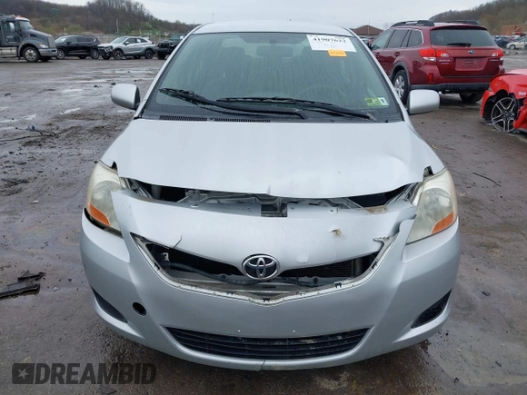 2010 Toyota Yaris with VIN JTDBT4K37A1363616, listed as a IAAI auction lot 41907622 with 311,836 mi miles. Bid and sale history available at carsss.com. Image 6.
