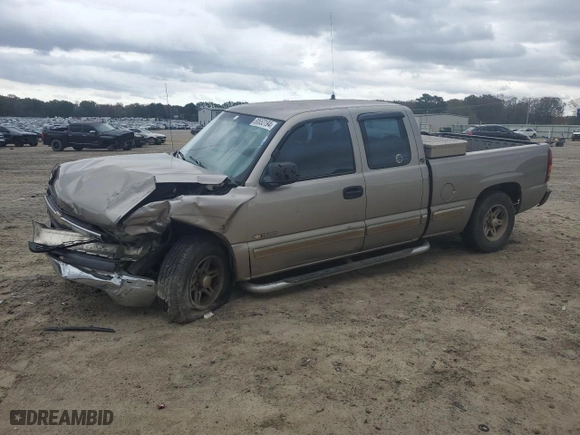2002 Chevrolet Silverado 1500 LT with VIN 2GCEC19T921165231, listed as a Copart auction lot 80653194 with 0 mi miles and Salvage Title. Bid and sale history available at carsss.com. Image 1.