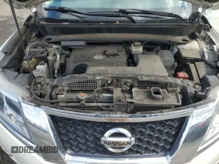 2015 Nissan Pathfinder Platinum with VIN 5N1AR2MM8FC656176, listed as a Copart auction lot 49462815 with 110,773 mi miles and Salvage title. Bid and sale history available at DreamBid. Image 12.
