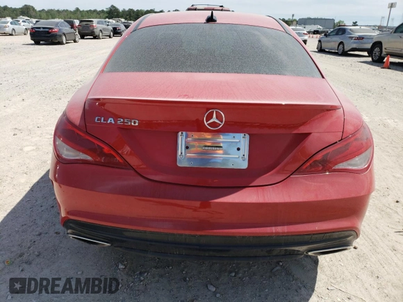2019 Mercedes-Benz CLA with VIN WDDSJ4EB6KN752076, listed as a Copart auction lot 43992703 with 22,917 mi miles. Bid and sale history available at carsss.com. Image 6.