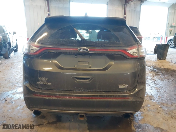 2016 Ford Edge SEL with VIN 2FMPK4J92GBC24095, listed as a IAAI auction lot 41455709 with 88,606 mi miles. Bid and sale history available at carsss.com. Image 16.