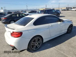 2018 BMW 2 Series M240i with VIN WBA2J5C50JVC07230, listed as a Copart auction lot 84936054 with 49,938 mi miles and Salvage Title. Bid and sale history available at carsss.com. Image 3.