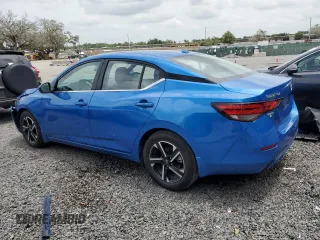 2024 Nissan Sentra SV with VIN 3N1AB8CV6RY313645, listed as a Copart auction lot 59614685 with 12,296 mi miles and Salvage title. Bid and sale history available at DreamBid. Image 2.