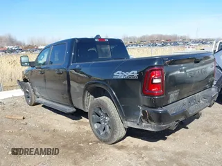 2025 Ram 1500 with VIN 1C6SRFMP2SN658960, listed as a IAAI auction lot 41838862 with 882 mi miles and . Bid and sale history available at DreamBid. Image 3.