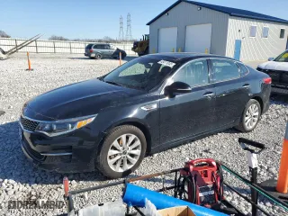 2017 Kia Optima EX with VIN 5XXGU4L30HG150281, listed as a Copart auction lot 48411045 with 108,571 mi miles and Salvage Title. Bid and sale history available at carsss.com. Image 1.